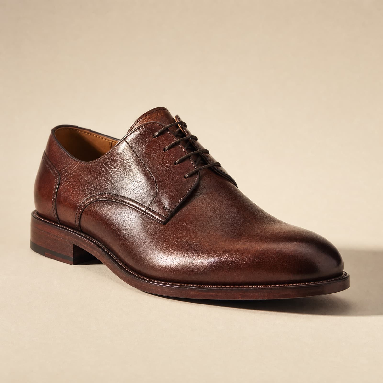 Derby Blake — Open lacing on the slimmest sole we build.
