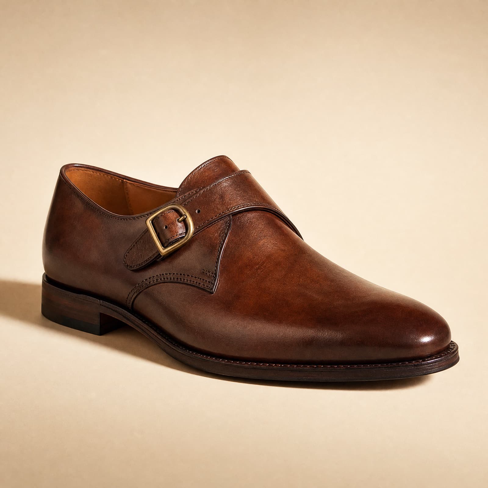 Single Monk — One buckle across the instep.