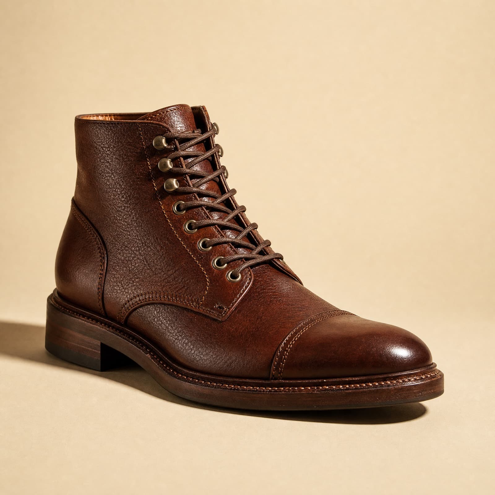 Boot Country, three-quarter view